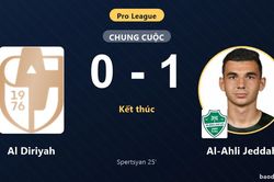 Spertsyan lập c&ocirc;ng, Al-Ahli Jeddah hạ Al Diriyah trong ng&agrave;y ra qu&acirc;n Pro League
