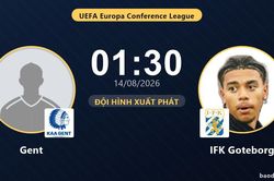 TRỰC TIẾPTrực tiếp Gent vs IFK Goteborg: Trận đấu đang diễn ra