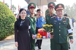 Thành phố Đồng Nai tổ chức Lễ truy điệu và an táng 29 hài cốt liệt sĩ