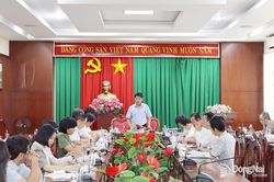 Ban Nội chính Thành ủy làm việc với Đảng ủy phường Trấn Biên về công tác tiếp công dân, giải quyết đơn thư khiếu nại, tố cáo