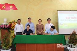 Phường Mỹ Trà: Hội thảo liên kết tiêu thụ lúa chất lượng cao, phát thải thấp