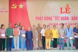 Xã Bình Ninh: Đăng ký thực hiện các công trình, phần việc 'Tết Quân - Dân' gần 2,3 tỷ đồng
