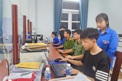 Tuổi trẻ góp sức thu thập cơ sở dữ liệu đất đai