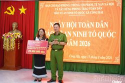 Xã Công Hải tổ chức Ngày hội Toàn dân bảo vệ an ninh Tổ quốc năm 2026