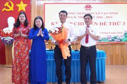 HĐND xã Vạn Ninh tổ chức Kỳ họp chuyên đề thứ 3