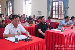 Phường Đông Kinh lấy ý kiến người dân về bồi thường, tái định cư Dự án Khu đô thị mới Mai Pha