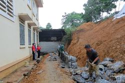 Thêm những mái trường an toàn sau thiên tai