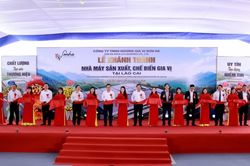 Bí thư Tỉnh ủy Dương Quốc Huy dự Lễ khánh thành nhà máy sản xuất, chế biến gia vị tại xã Xuân Ái