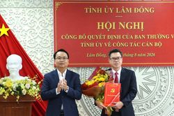 Đồng chí Nguyễn Văn Hữu giữ chức Phó Trưởng Ban Nội chính Tỉnh ủy Lâm Đồng