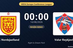 Nhận định FC Nordsjaelland vs Valur Reykjavik: đội hình dự kiến