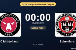Nhận định FC Midtjylland vs Bohemians: đội hình dự kiến