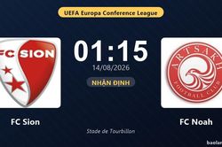 Nhận định FC Sion vs FC Noah: đội hình dự kiến