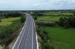 Cận cảnh đường Hồ Chí Minh qua Tây Ninh đang tăng tốc về đích