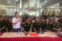 Hà Tĩnh: Kỷ niệm 50 năm ngày nhập ngũ của những người con quê hương Can Lộc