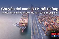Chuyển đổi xanh ở Hải Phòng: Từ đột phá cảng xanh đến mô hình tăng trưởng mới
