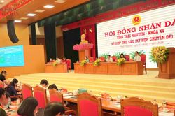 HĐND tỉnh Thái Nguyên thông qua 18 nghị quyết tại Kỳ họp thứ Sáu