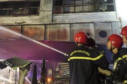 Nguyên nhân gây ra vụ cháy chợ Biên Hòa là do chập điện