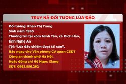 C&ocirc;ng an H&agrave; Nội truy n&atilde; đối tượng lừa đảo