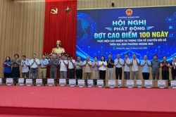 Phường Hoàng Mai phát động 100 ngày trọng tâm chuyển đổi số