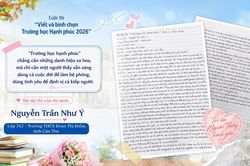 Người học sinh định vị cuộc đời bằng một chữ 'Thầy'