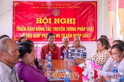 Đưa chính sách trợ giúp pháp lý miễn phí đến với đồng bào Khmer