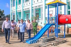Gành Hào khẩn trương hoàn thiện trường lớp, sẵn sàng cho năm học mới