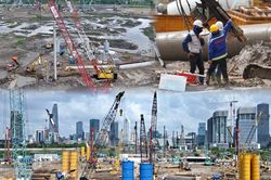 Cận cảnh đại công trường Trung tâm hành chính mới TP.HCM sau 3 tháng thi công