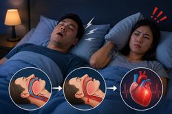 Tưởng ngáy khi ngủ là bình thường, không ngờ tim phải 'gồng mình' mỗi đêm
