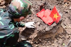 Hơn 300 hài cốt liệt sĩ đã được tìm thấy tại Công viên Lê Thị Riêng
