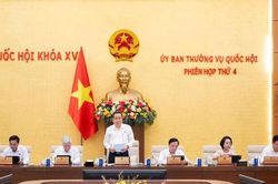 Ủy ban Thường vụ Quốc hội xem xét 25 dự án luật, nghị quyết tại phiên họp thứ 5