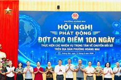 Chuyển đổi số tại phường Hoàng Mai: 100 ngày làm thật, hiệu quả thật