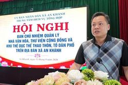 Xã An Khánh nâng cao hiệu quả hoạt động Nhà văn hóa