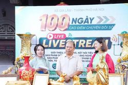 Ngoại thành Hà Nội tăng tốc trên hành trình chuyển đổi số