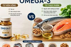 Uống viên omega-3 hay ăn thực phẩm tự nhiên, lựa chọn nào tốt hơn?