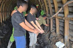 Phát hiện 2 công nhân sử dụng ma túy đá trong mỏ than