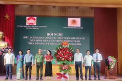 Lan tỏa phong tr&agrave;o To&agrave;n d&acirc;n bảo vệ an ninh Tổ quốc từ khu d&acirc;n cư