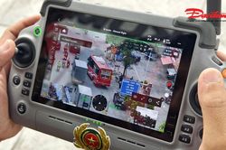 UAV 'mắt thần' trên cao, CSGT Hà Nội soi rõ xe vi phạm, xử lý nhanh điểm nghẽn