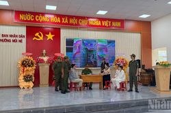 Lâm Đồng: Phường Mũi Né có nhiều thành tích xuất sắc trong phong trào toàn dân bảo vệ an ninh Tổ quốc