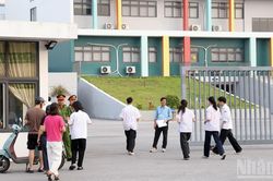 Th&iacute; sinh dự thi lại m&ocirc;n Ngữ văn v&agrave; To&aacute;n tại điểm thi Trường chuy&ecirc;n Tuy&ecirc;n Quang đạt tỷ lệ 100%