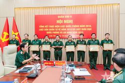 Quân khu 9 thực hiện tốt pháp luật về quốc phòng