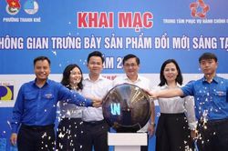 Khai mạc không gian trưng bày sản phẩm đổi mới sáng tạo năm 2026