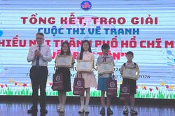Nét vẽ thiếu nhi kể chuyện Bác Tôn