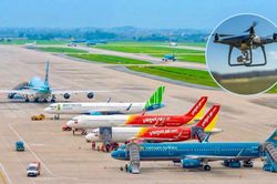 UAV xâm nhập vùng cấm bay: 17 vụ trong 6 tháng, hàng không thiệt hại hàng tỷ đồng