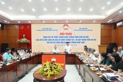 Nâng cao chất lượng phản biện xã hội đối với dự thảo văn bản quy phạm pháp luật