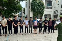 Bắt 12 đối tượng mang hung khí gây rối ở Đà Nẵng