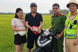 CSGT nhặt được 200 triệu đồng, tìm người đánh rơi để trao trả