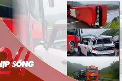 NHỊP SỐNG 24: Tai nạn liên tiếp trên cao tốc Nội Bài - Lào Cai