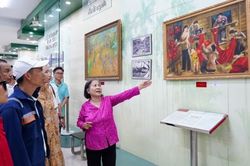 'Tiết học đặc biệt' của các quần chúng ưu tú Petrovietnam tại Di tích lịch sử Ngã Ba Giồng