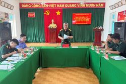 Viện kiểm sát Quân sự khu vực 73 trực tiếp kiểm sát tại các Đồn Biên phòng