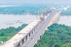 Dự án mở rộng đường cao tốc TPHCM-Long Thành sẽ hoàn thành trong năm nay